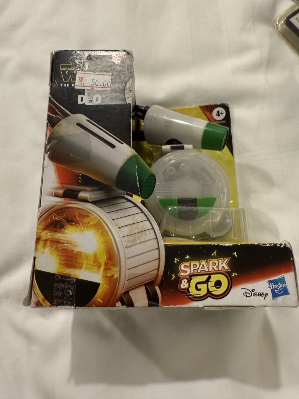 D-0 Droid Star Wars Spark And Go D-o Rolling Droid The Rise Of Skywalker Rev-and-go Sparking Interactive Toy Toys For Kids Ages 4 And Up - Disney / Hasbro (Star Wars) action figure collectible [Barcode 630509868384] - Main Image 2