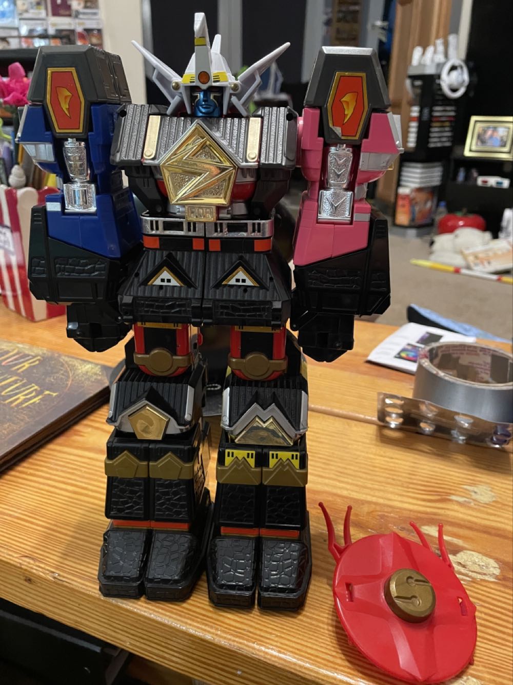 Power Ranger Shogun Megazord (Deluxe) - Bandai (Mighty Morphin Power Rangers) action figure collectible [Barcode 045557024901] - Main Image 3