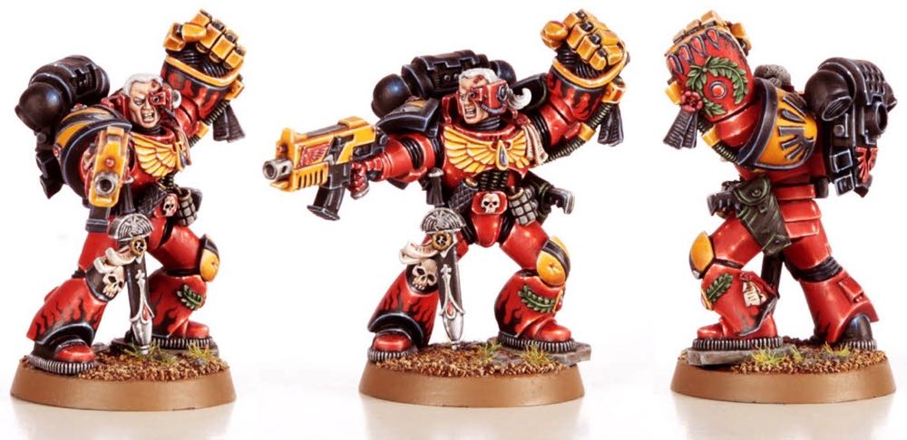 Blood Angels Captain - GamesDay 2012 Exclusive Miniature  (Warhammer 40.000 Space Marine) action figure collectible - Main Image 2