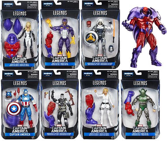 Marvel: Captain America (Build A Figure Collection -Red Skull) - Taskmaster (Mercenaries Of Mayhem) - Hasbro (Marvel Legends Series) action figure collectible - Main Image 2