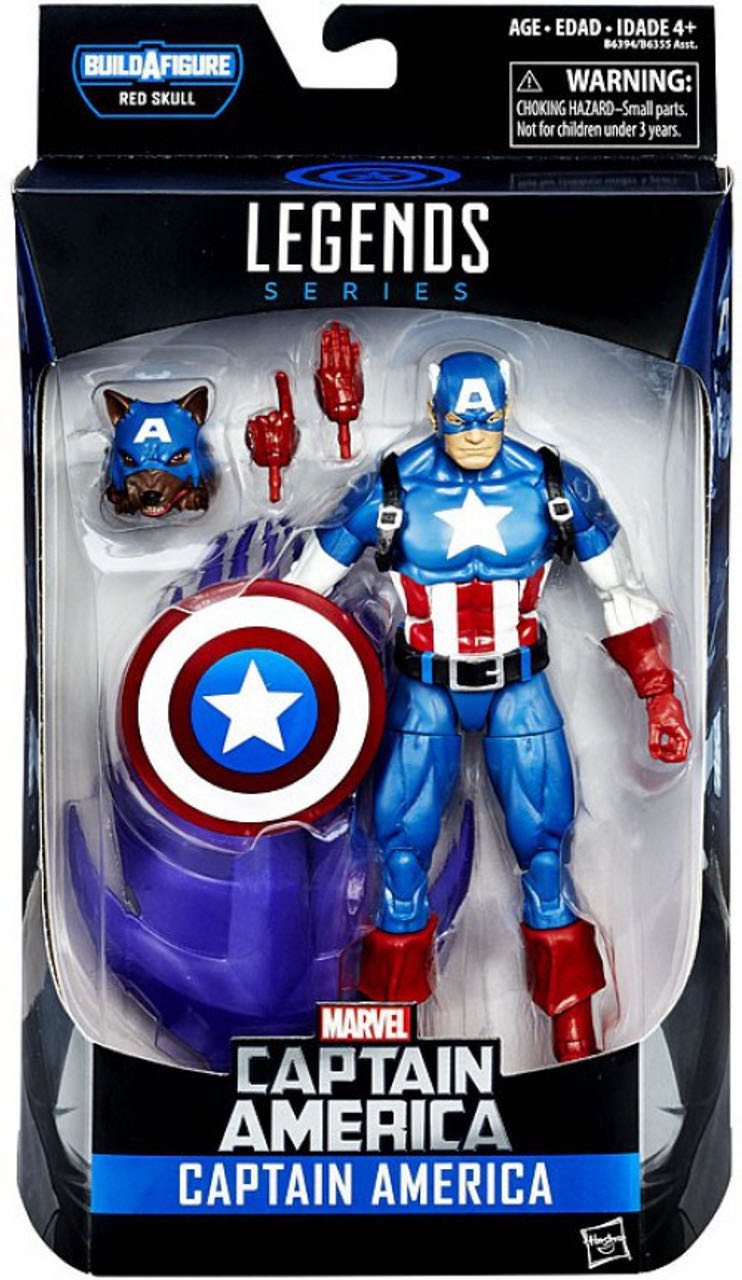 Marvel Legends - Captain America - Habro (Marvel Legends Series BAF Red Skull) action figure collectible - Main Image 3