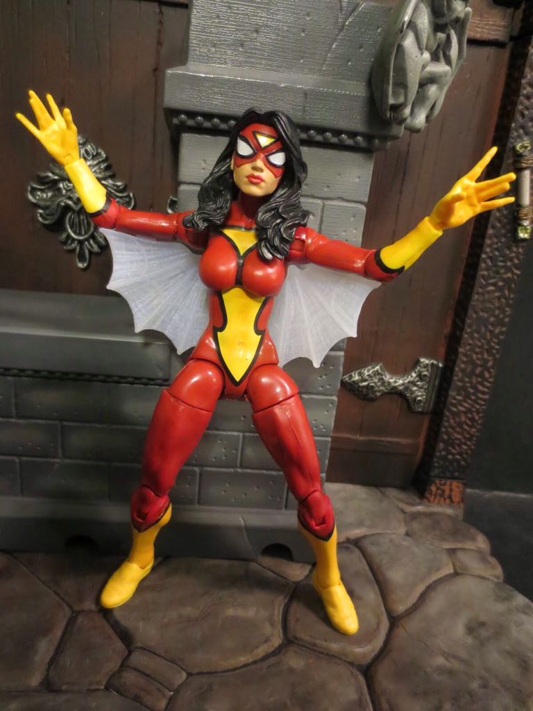 Spider Woman (Jessica Drew) - Hasbro (Marvel Legends Infinite Series:Thanos BAF) action figure collectible - Main Image 2