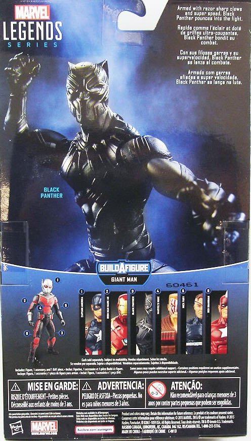 Black Panther - Hasbro (Captain America Civil War BAF Giant Man) action figure collectible - Main Image 4