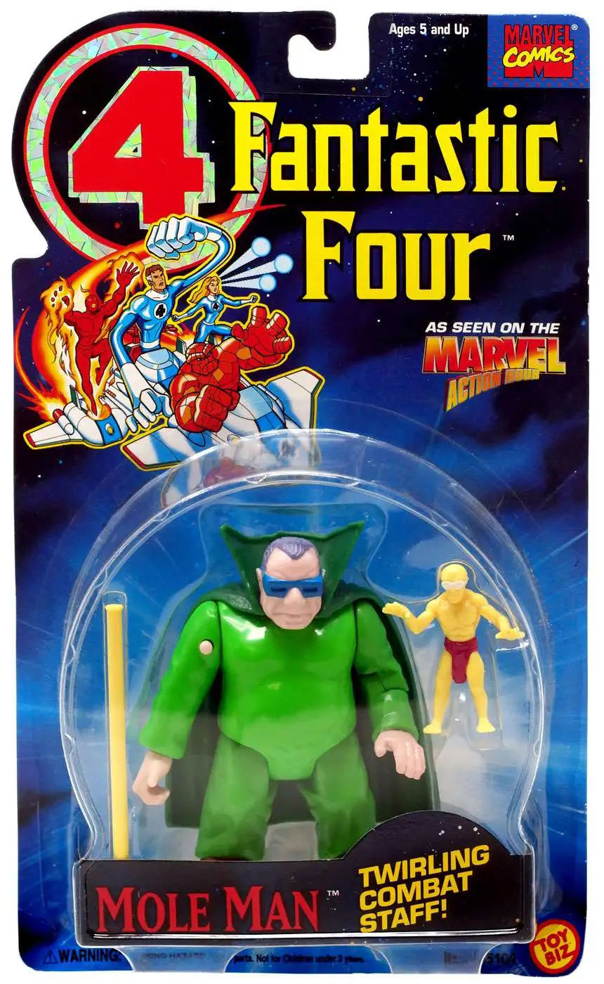 Fantastic four mole man - Toybiz (Fantastic Four) action figure collectible - Main Image 3