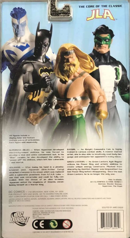 Aquaman - Mattel (Dc Direct JLA Classified Classic Series) action figure collectible - Main Image 4