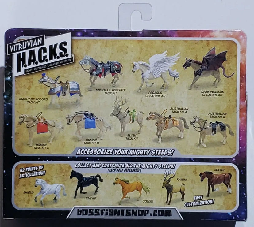 Creature Kit : Pegasus - Boss Fight Studio (Vitruvian H.A.C.K.S.) action figure collectible [Barcode 814800021345] - Main Image 3