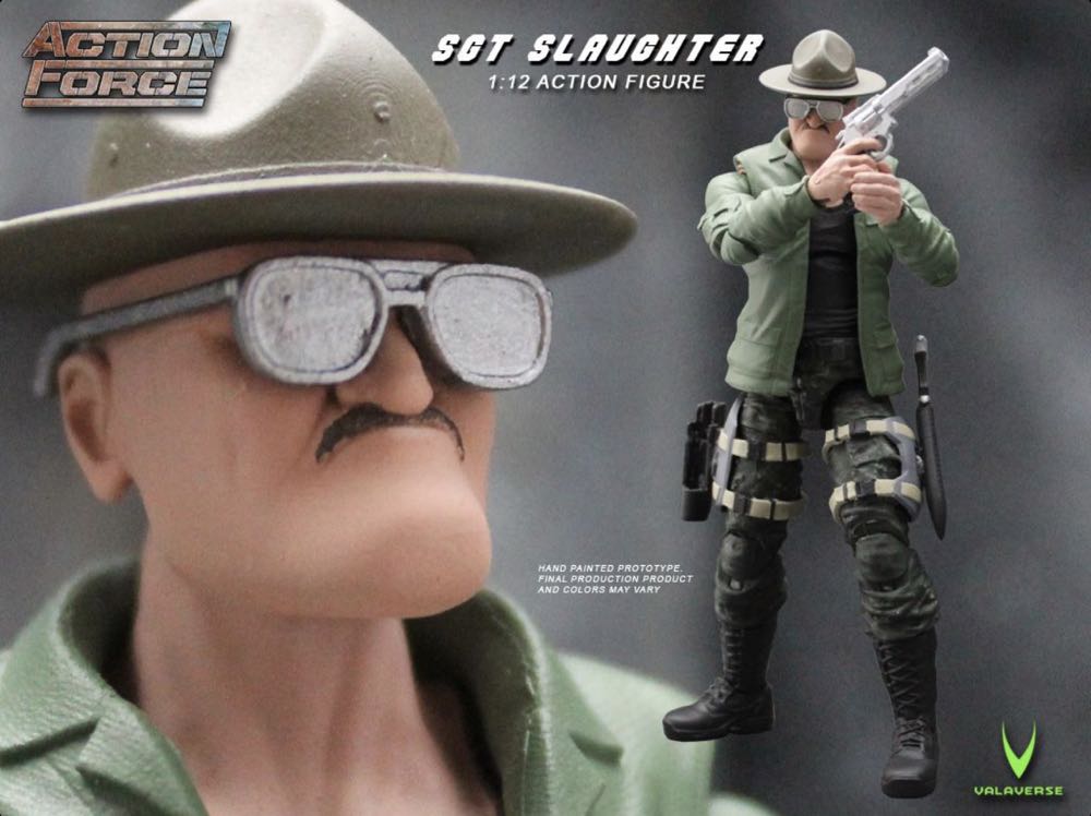 Action Force: Sgt.Slaughter - Valaverse (Action Force) action figure collectible [Barcode 618952266896] - Main Image 4