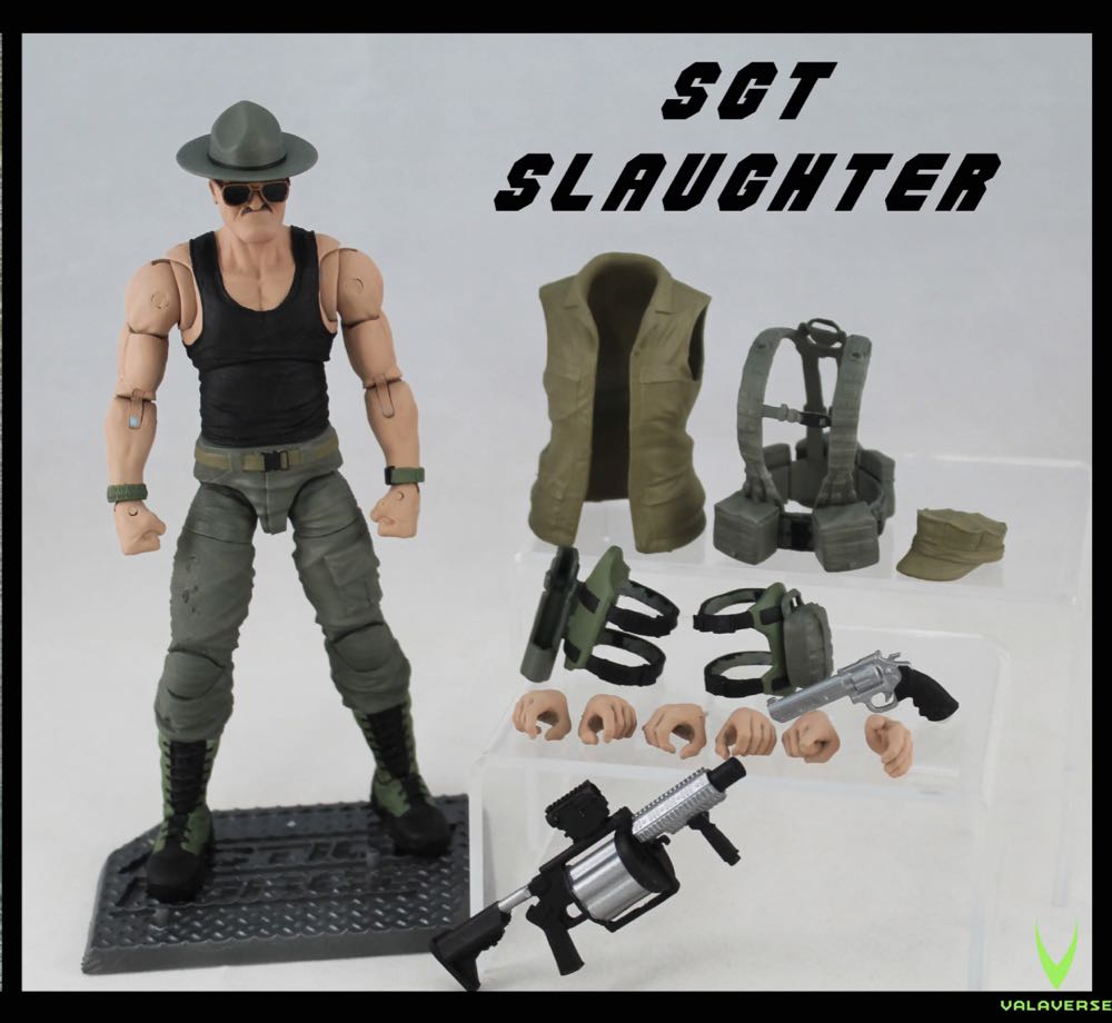 Sgt. Slammer - Valaverse (Action Force Figure) action figure collectible [Barcode 618952266902] - Main Image 4