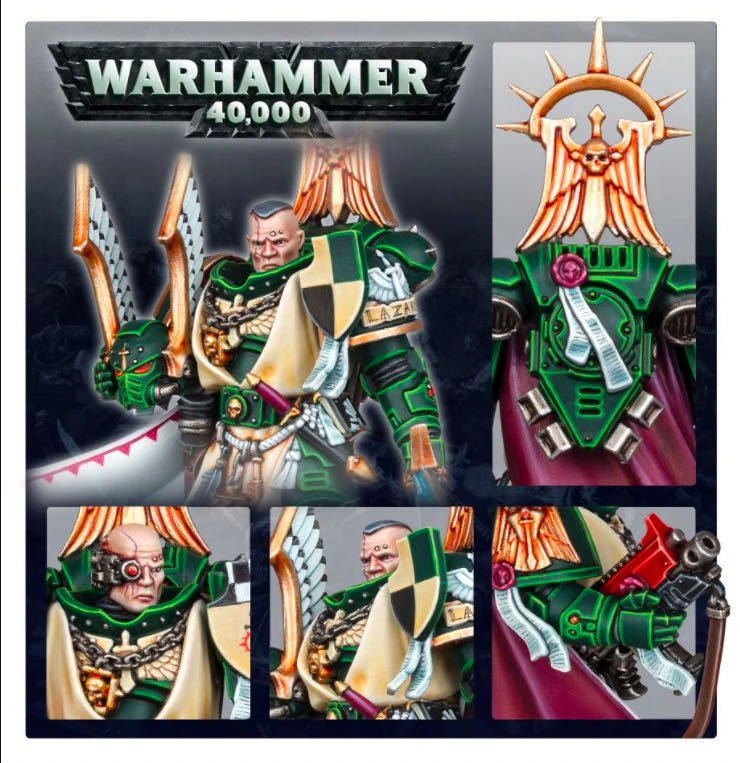 Space Marines: Dark Angels Master Lazarus - Games Workshop (Dark Angels) action figure collectible - Main Image 2