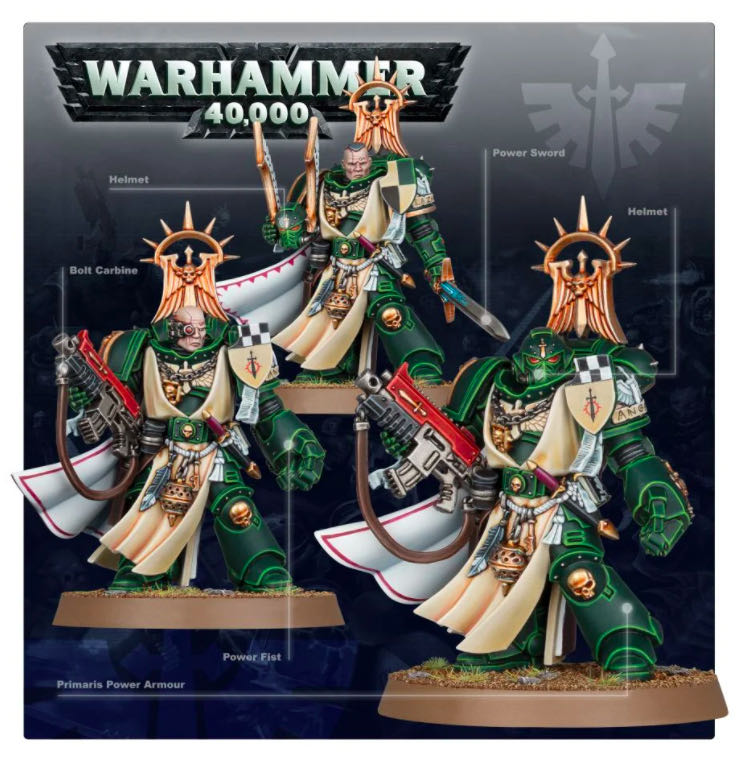 Space Marines: Dark Angels Master Lazarus - Games Workshop (Dark Angels) action figure collectible - Main Image 4