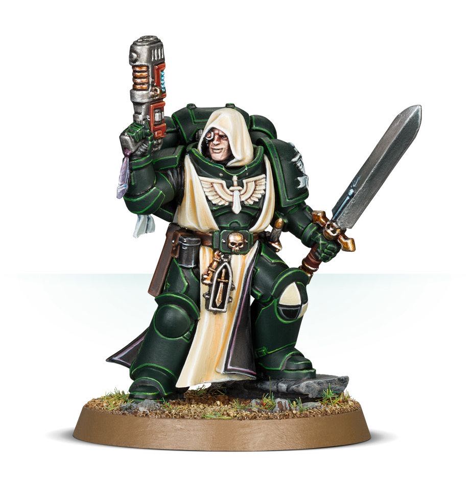 Space Marines: Dark Angels Primaris Lieutenant Zakariah - Games Workshops (Dark Angels) action figure collectible - Main Image 2
