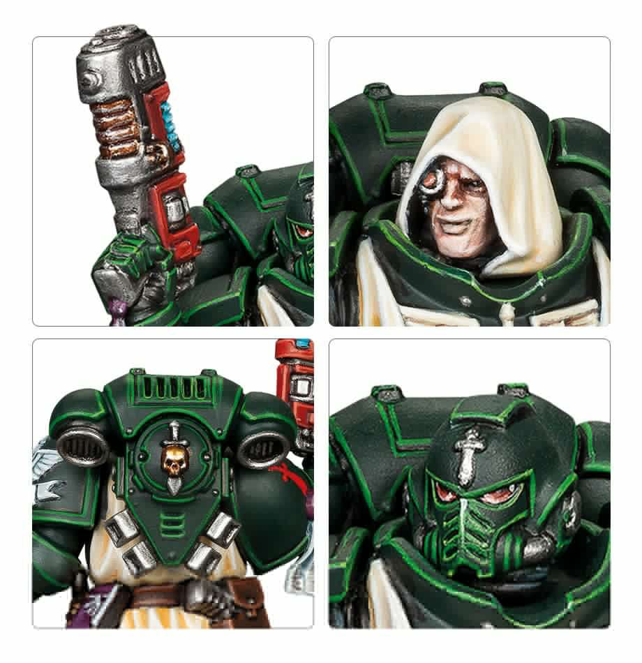 Space Marines: Dark Angels Primaris Lieutenant Zakariah - Games Workshops (Dark Angels) action figure collectible - Main Image 3