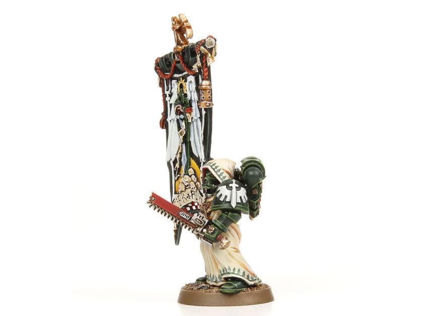 Dark Angels Banner Bearer - Games Workshops (Warhammer 40.000 Space Marine) action figure collectible - Main Image 3