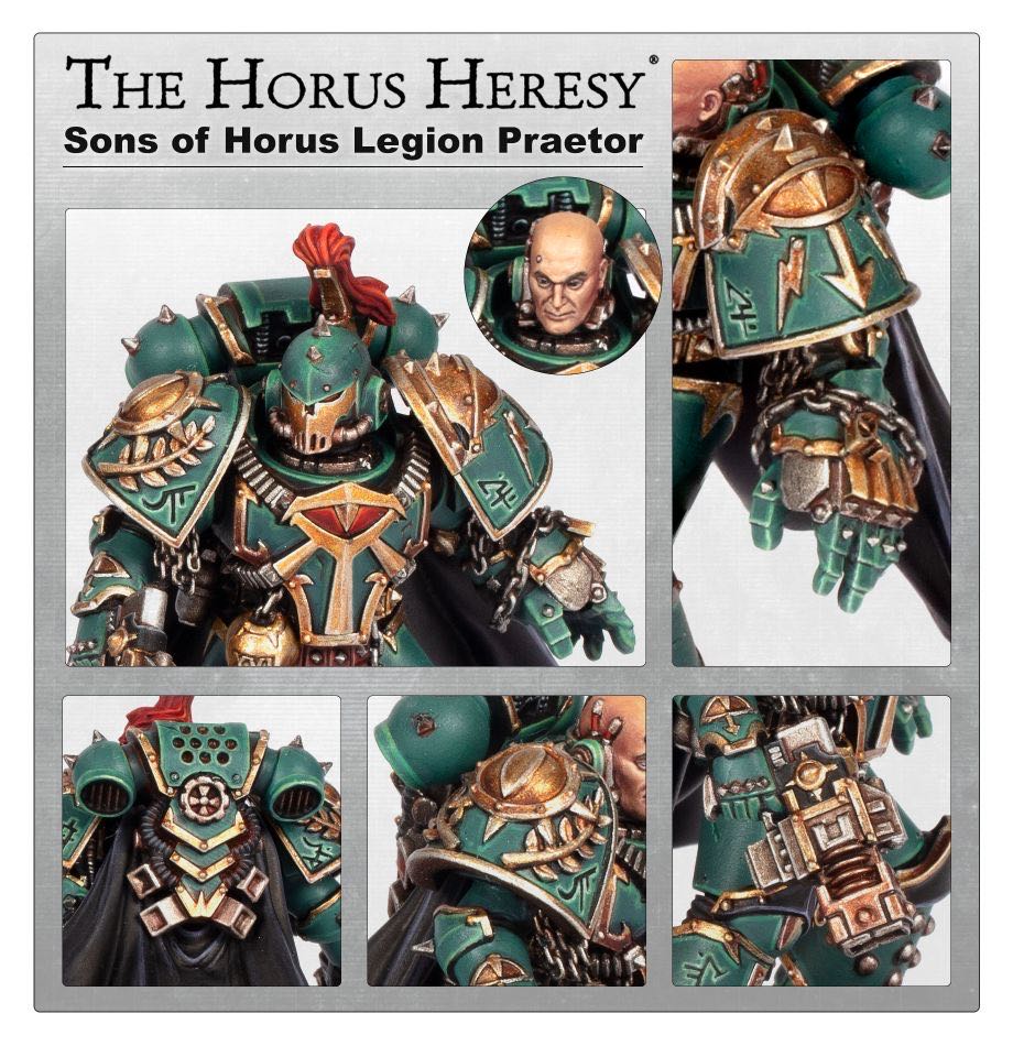 Sons of Horus Legion Praetor - Forge World (The Horus Heresy) action figure collectible - Main Image 3