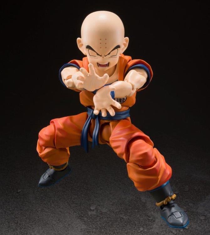 Krillin -Earth’s Strongest Man- - Bandai Tamashii Nations (Dragon Ball Z) action figure collectible [Barcode 4573102621009] - Main Image 2