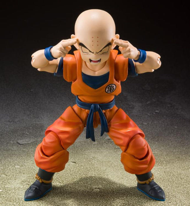 Krillin -Earth’s Strongest Man- - Bandai Tamashii Nations (Dragon Ball Z) action figure collectible [Barcode 4573102621009] - Main Image 4