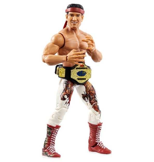 Ricky Steamboat (White Gear) - WWE Elite 93 - Mattel (WWE Elite Collection) action figure collectible [Barcode 194735021468] - Main Image 3