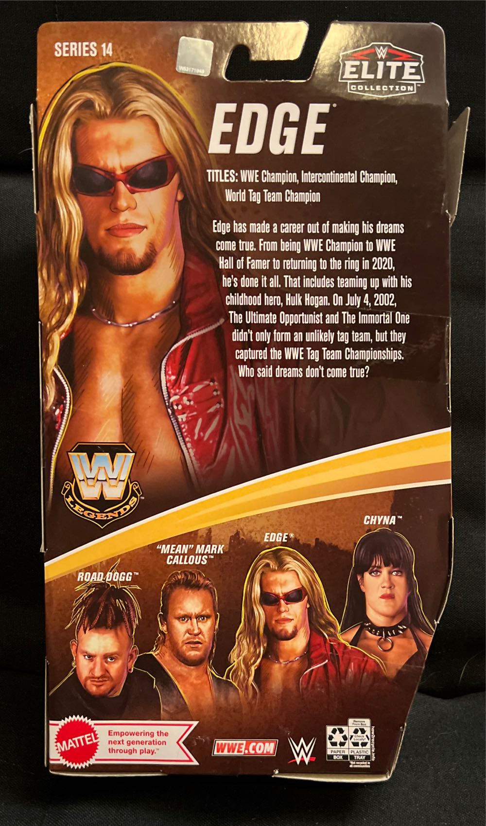 Edge - Mattel / WWE (WWE) action figure collectible [Barcode 194735026999] - Main Image 2