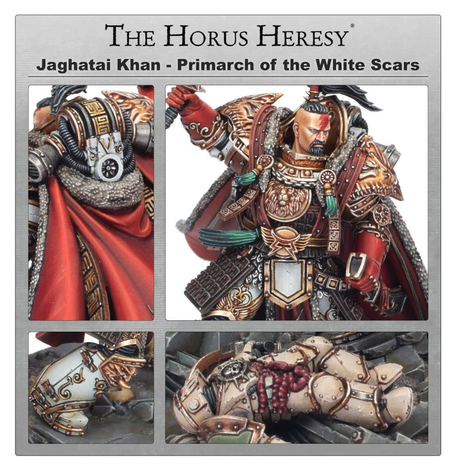 Jaghatai Khan, Primarch of The White Scars Legion - Forge World (The Horus Heresy) action figure collectible - Main Image 2