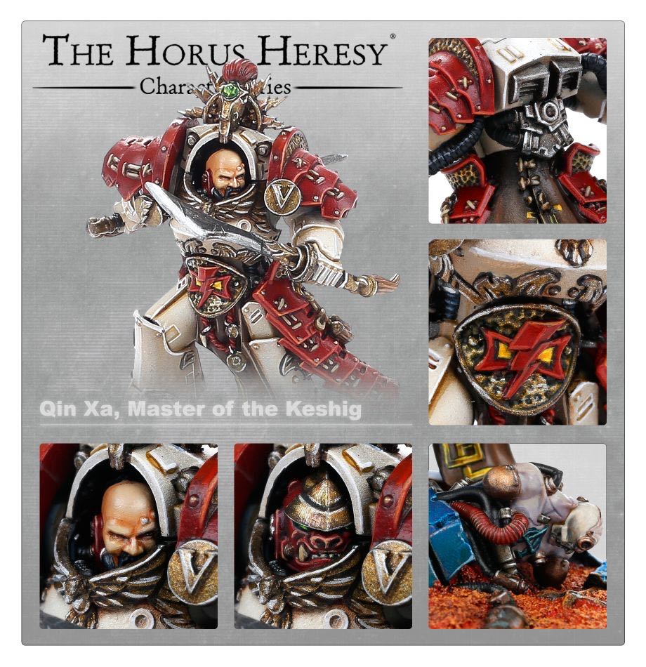 White Scars Legion Qin Xa – Master of the Keshig - Forge World (The Horus Heresy) action figure collectible - Main Image 2