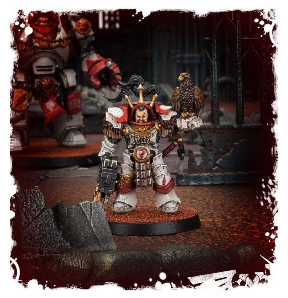 White Scars Legion Praetor in Cataphractii Terminator Armour - Forge World (The Horus Heresy) action figure collectible - Main Image 2