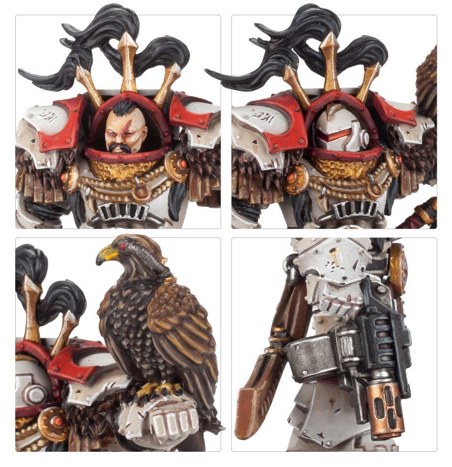 White Scars Legion Praetor in Cataphractii Terminator Armour - Forge World (The Horus Heresy) action figure collectible - Main Image 4