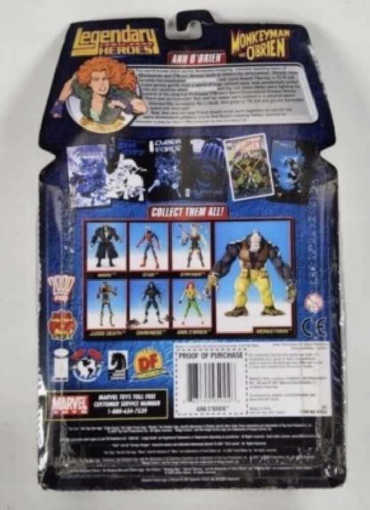Toybiz Legendary Comic Book Heroes Monkeyman BAF The Darkness 2007 Rare - Marvel Legendary Heroes (Legendary Heroes: 6”) action figure collectible [Barcode 883199950215] - Main Image 3