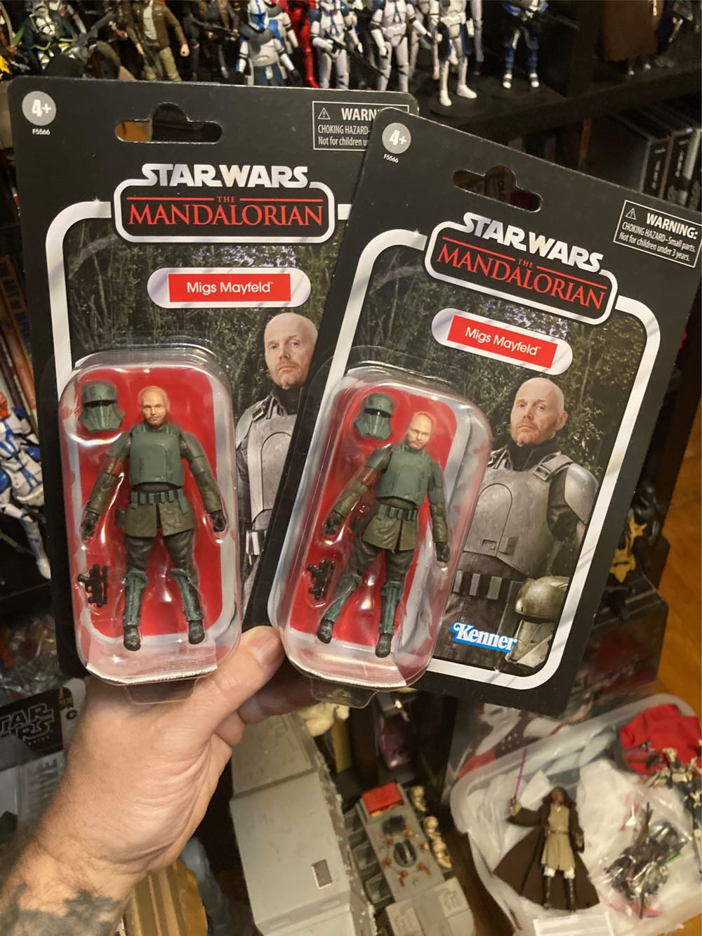 VC229 Migs Mayfeld - Disney / Hasbro (Star Wars: The Vintage Collection) action figure collectible [Barcode 5010993967834] - Main Image 4