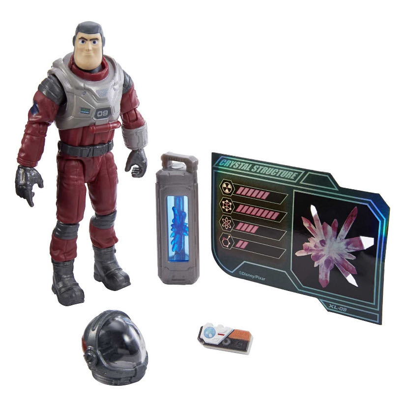 Lightyear 5” Crystal Grade: XL-09 BUZZ LIGHTYEAR (Walmart Exclusive) - Mattel (Disney•Pixar) action figure collectible [Barcode 194735068883] - Main Image 2