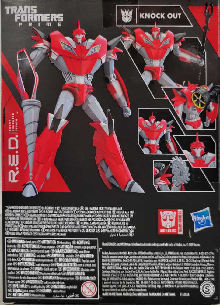 Knock Out Wal-Mart  - Hasbro (R.E.D.) action figure collectible - Main Image 3