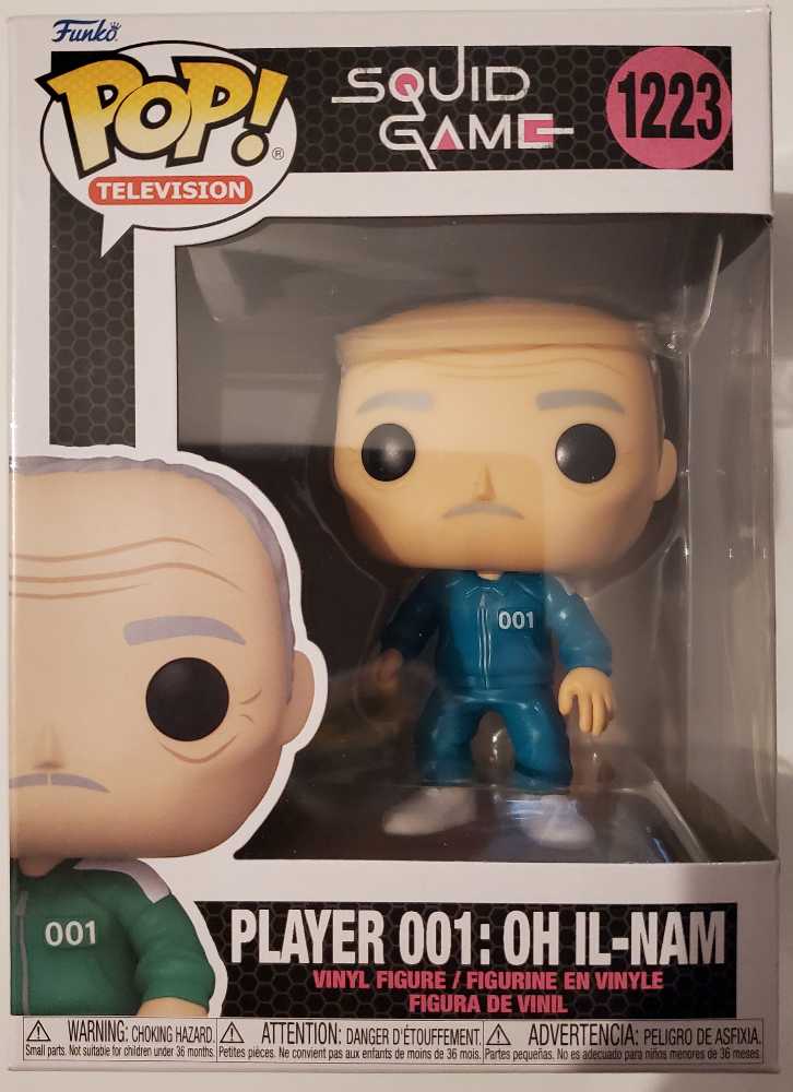 1223 Player 001: Oh Il-nam - Squid Game - Funko (Funko Pop! Television) action figure collectible [Barcode 889698647960] - Main Image 2