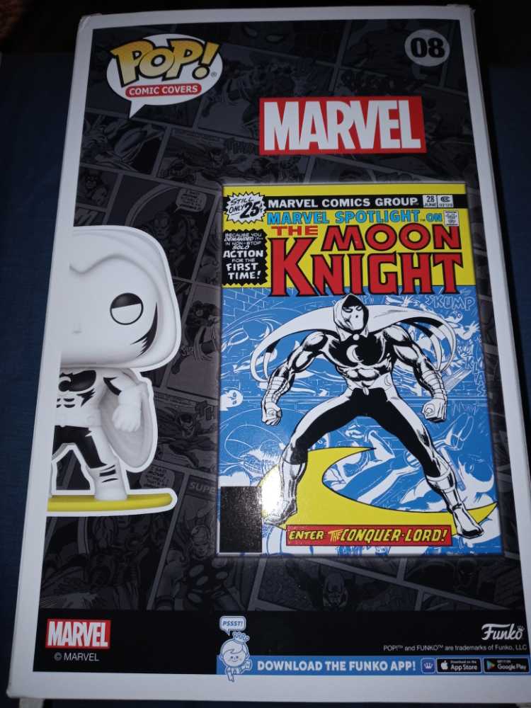 Comic Covers Marvel: Moon Knight #08 - Funko (Comic Covers) (Marvel) action figure collectible [Barcode 889698615006] - Main Image 2