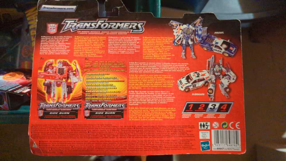 Side Burn - Hasbro (Transformers) action figure collectible [Barcode 5023117648762] - Main Image 2