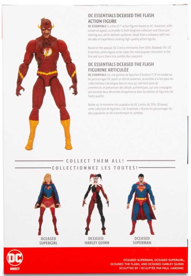 DCeased The Flash (34) - McFarlane Toys / DC Direct (DC Essentials) action figure collectible [Barcode 787926301137] - Main Image 2