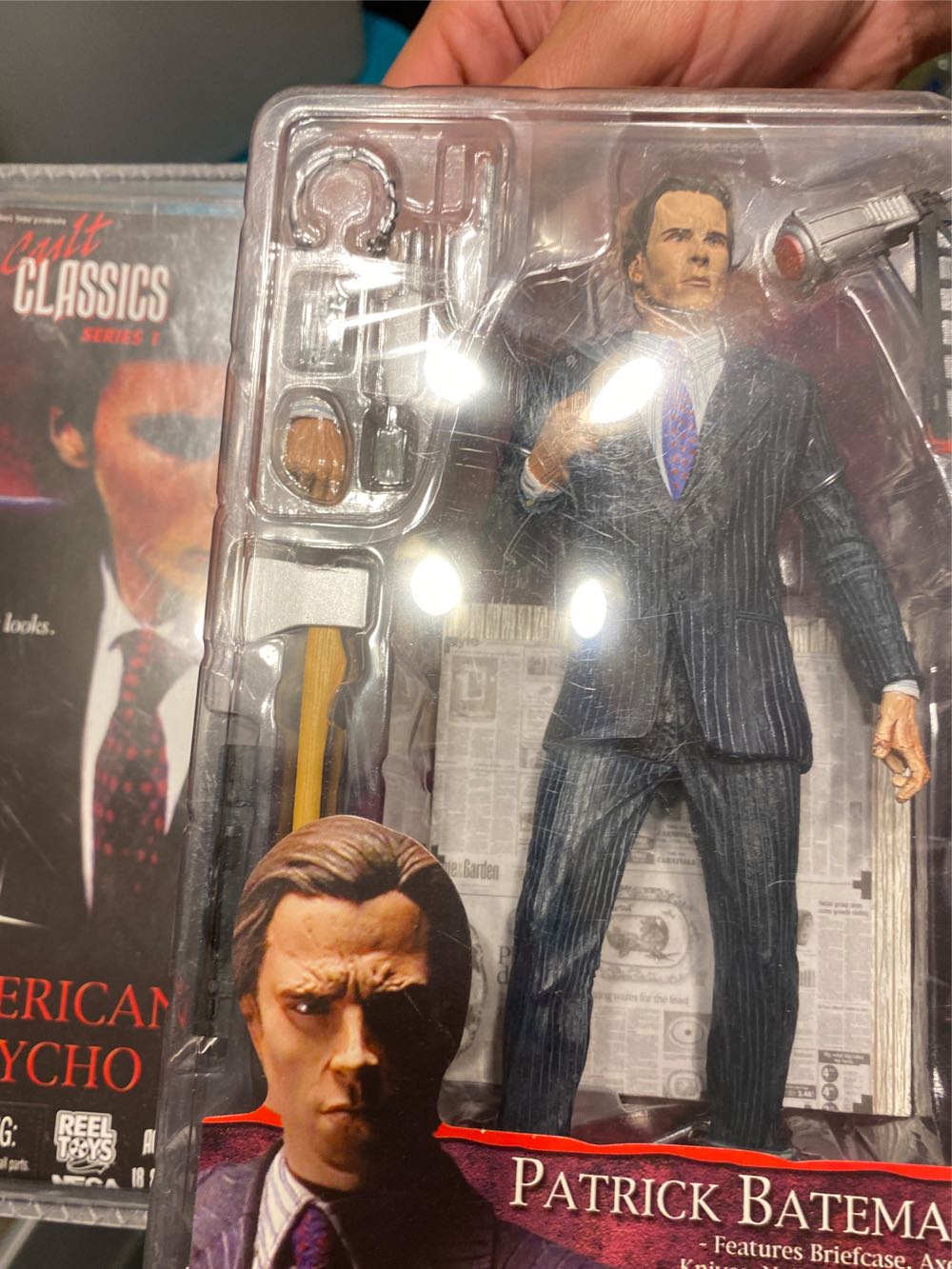 Neca Cult Classics American Psycho Patrick Bateman Figure ...  action figure collectible [Barcode 004661300004] - Main Image 1