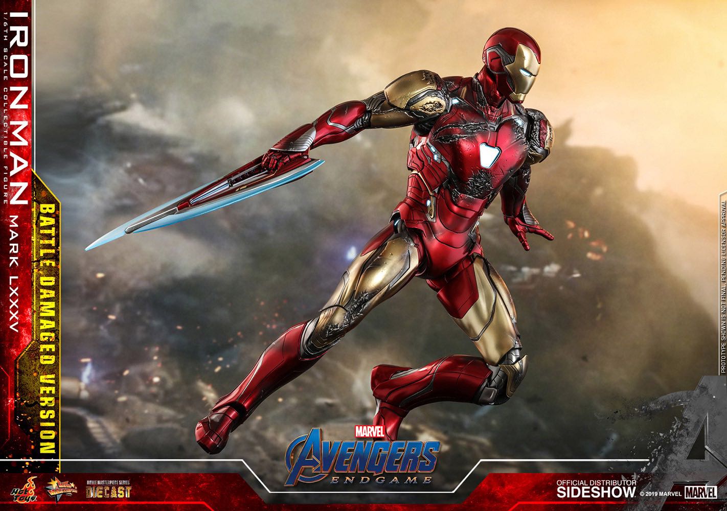 Iron Man Mark LXXXV - Hot Toys (Marvel) action figure collectible [Barcode 4895228602541] - Main Image 6