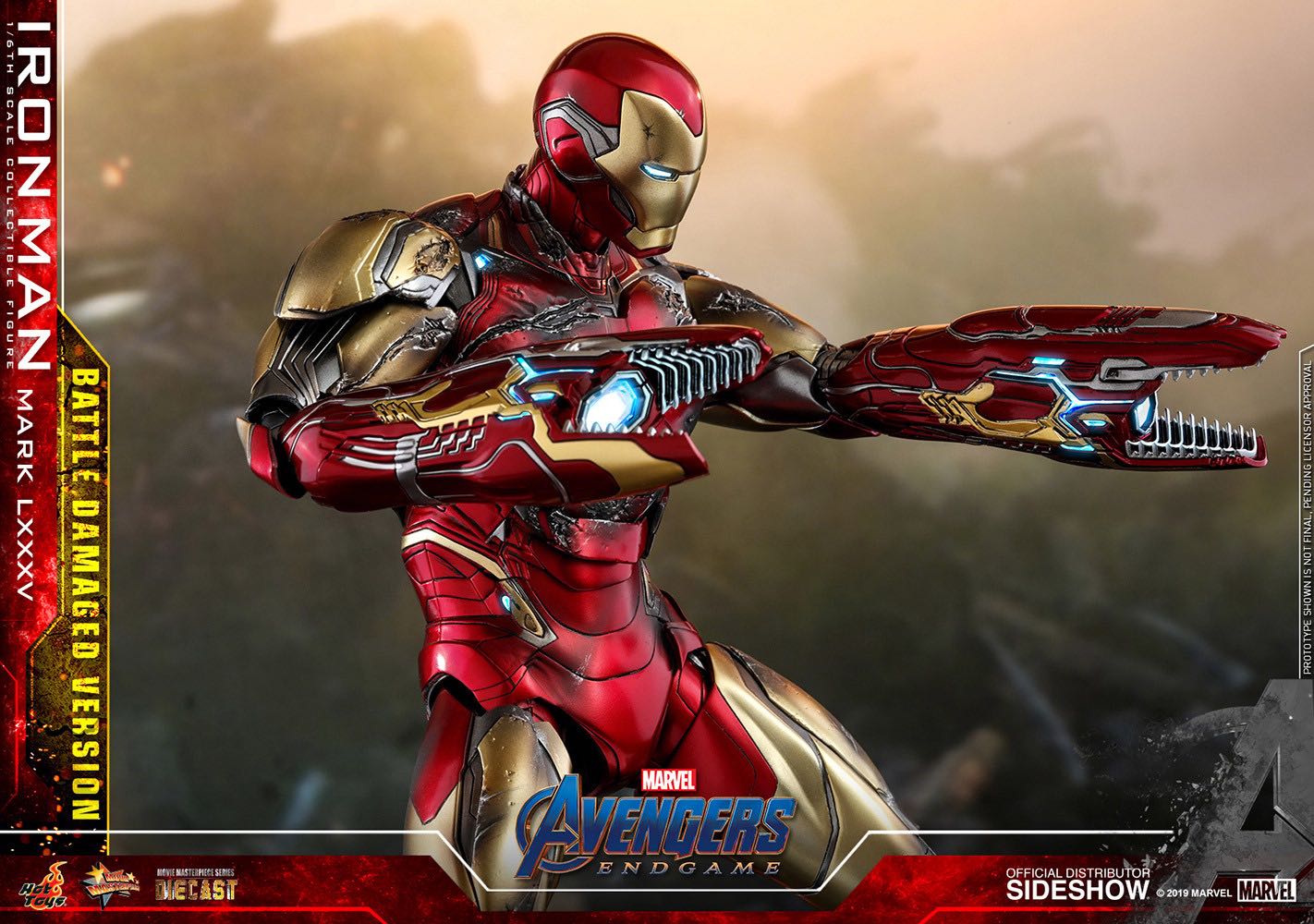 Iron Man Mark LXXXV - Hot Toys (Marvel) action figure collectible [Barcode 4895228602541] - Main Image 7