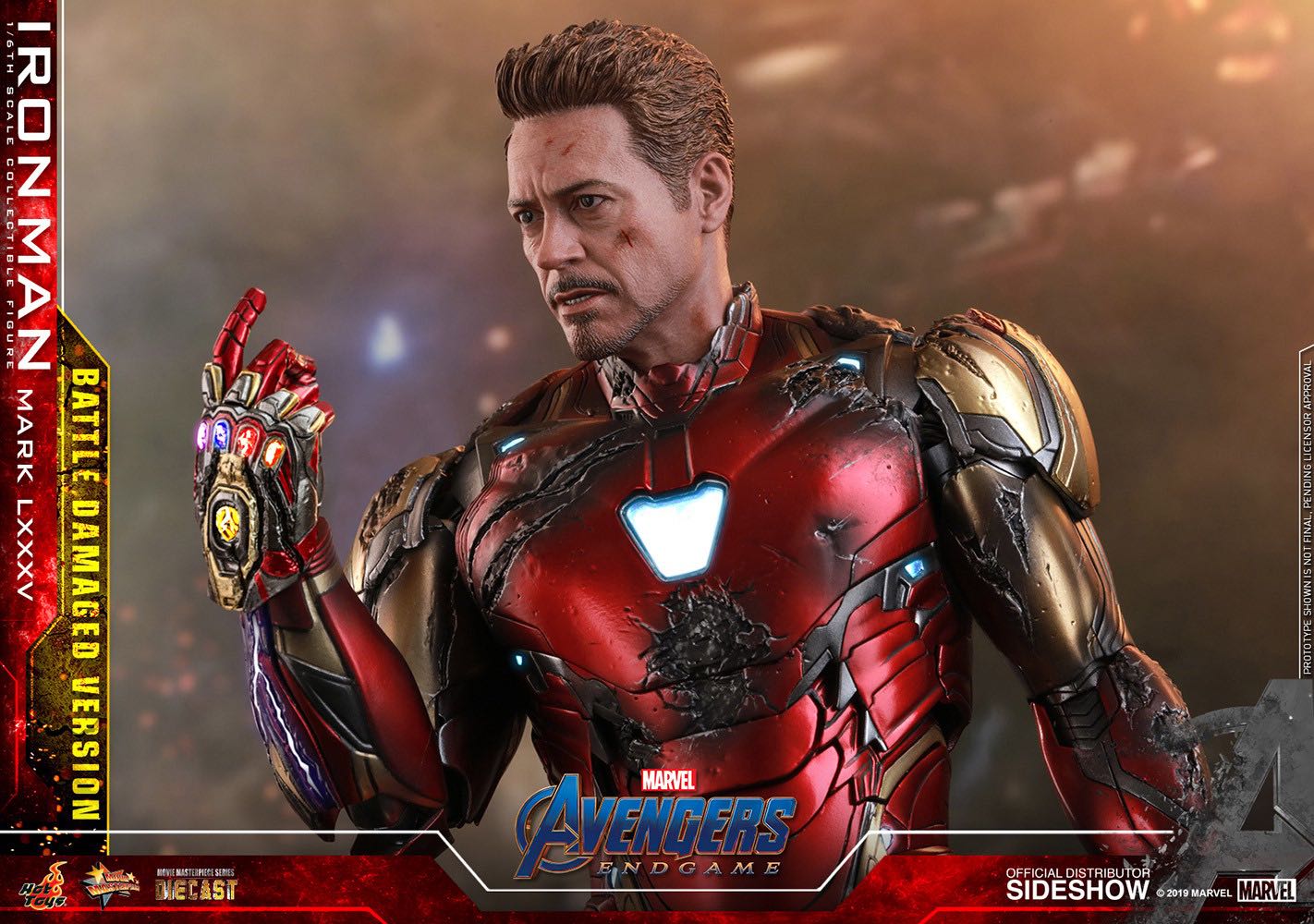 Iron Man Mark LXXXV - Hot Toys (Marvel) action figure collectible [Barcode 4895228602541] - Main Image 9