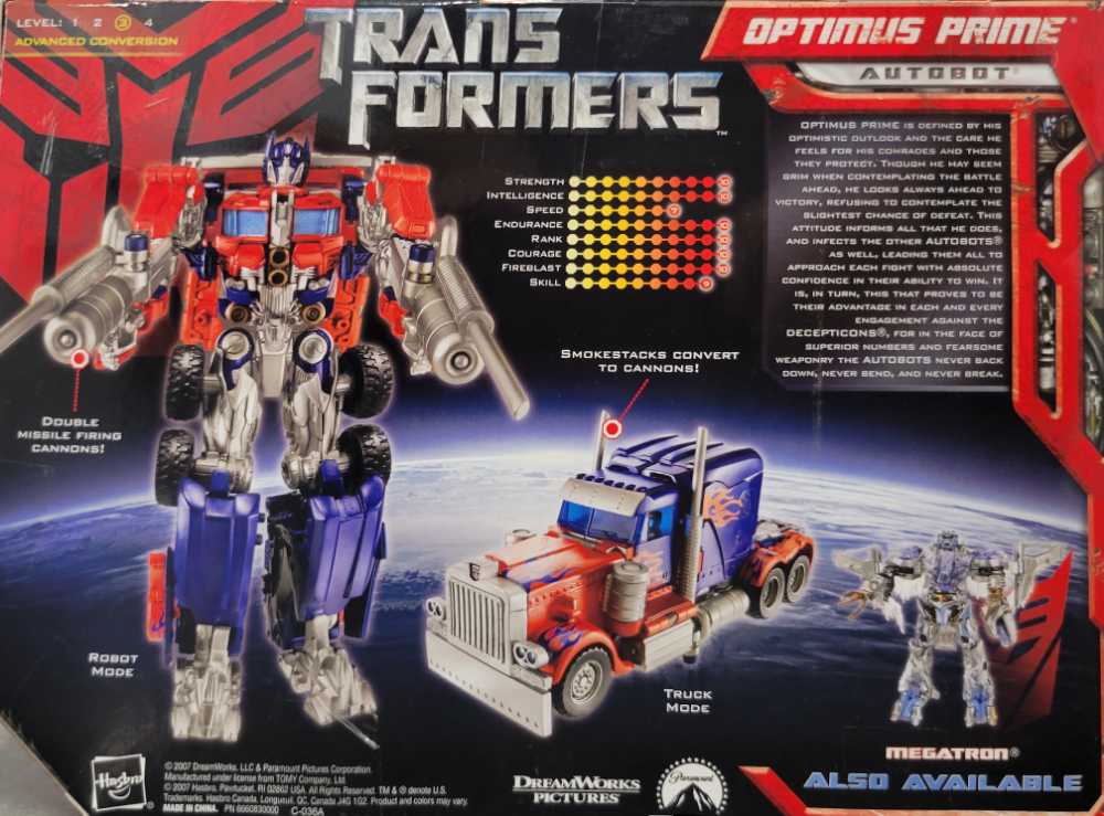 Optimus Prime Voyager Boxed - Hasbro (Movie) action figure collectible - Main Image 3
