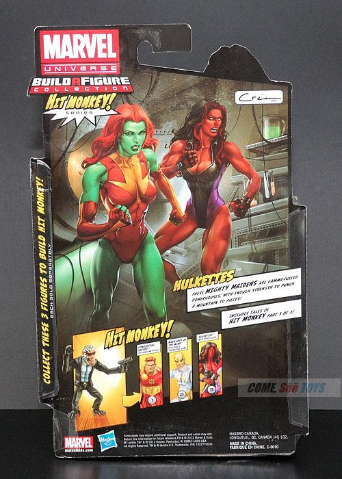 Hulkettes - Hasbro (ML BAF Hit Monkey) action figure collectible - Main Image 2