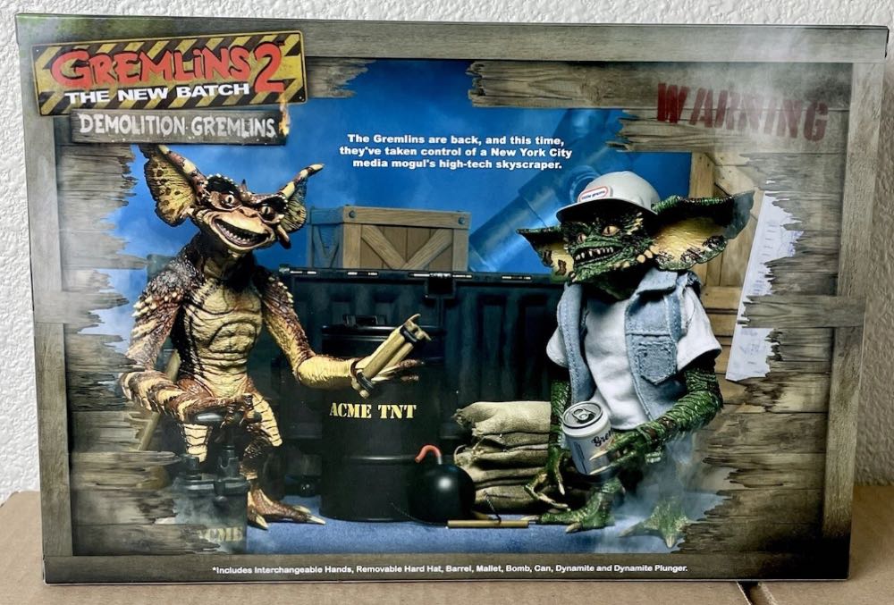 Gremlins 2 Demolition Gremlins - Neca/Reel Toys (Gremlins) action figure collectible [Barcode 634482307120] - Main Image 2