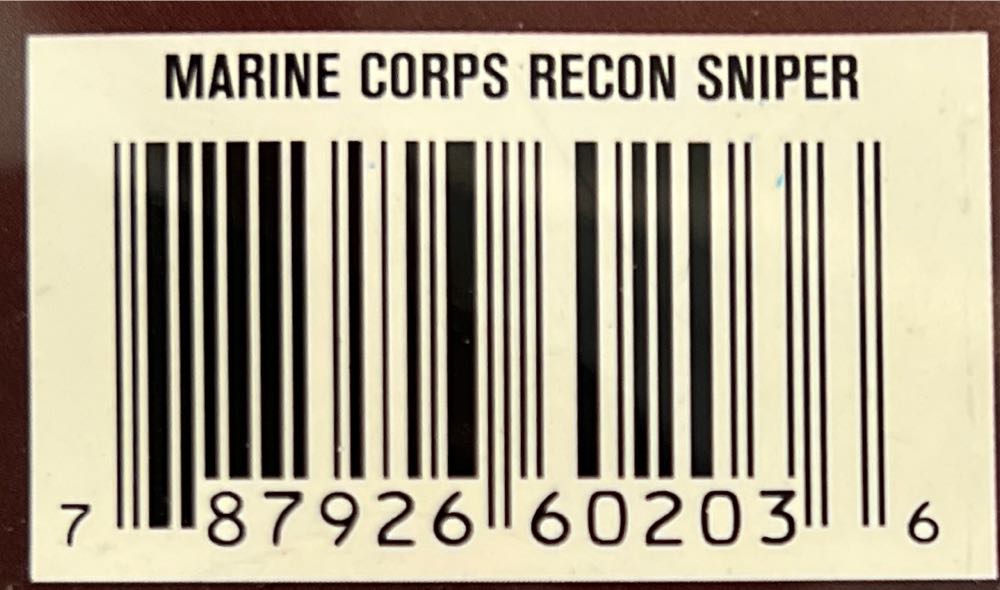 Mcfarlane’s Military Marine Corps Recon Sniper With Gun By Mcfarlane - McFarland Toys (Mcfarlane Military) action figure collectible [Barcode 787926602036] - Main Image 3