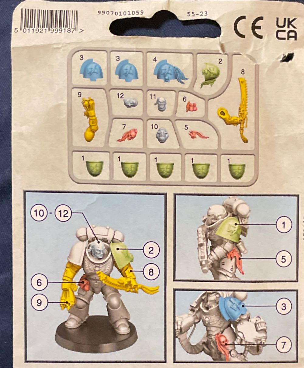 White Scars Primaris Upgrades & Transfers - Forge World (Warhammer 40.000 Space Marine) action figure collectible [Barcode 5011921999187] - Main Image 2