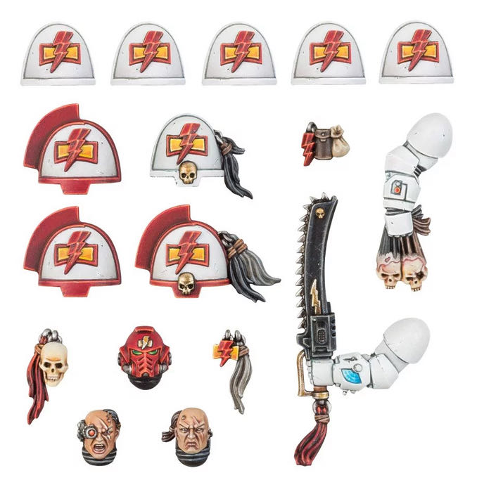 White Scars Primaris Upgrades & Transfers - Forge World (Warhammer 40.000 Space Marine) action figure collectible [Barcode 5011921999187] - Main Image 4