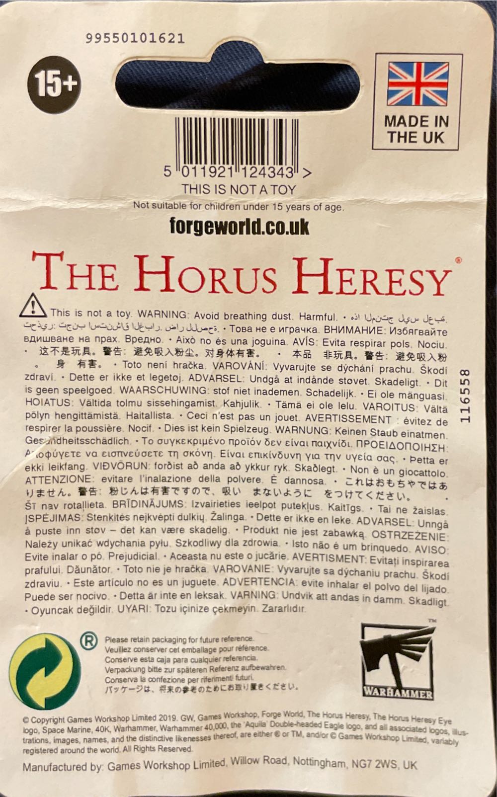 White Scars Legion Praetor - Forge World (The Horus Heresy) action figure collectible [Barcode 5011921124343] - Main Image 2