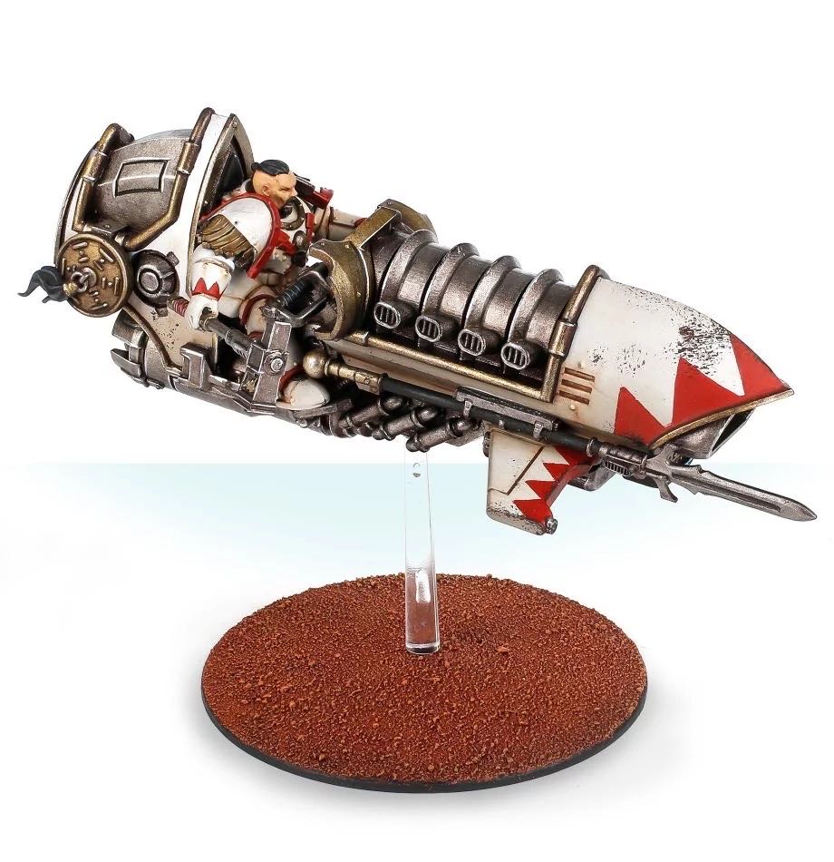 White Scars Legion Golden Keshig Jetbike Champion - Forge World (The Horus Heresy) action figure collectible - Main Image 2