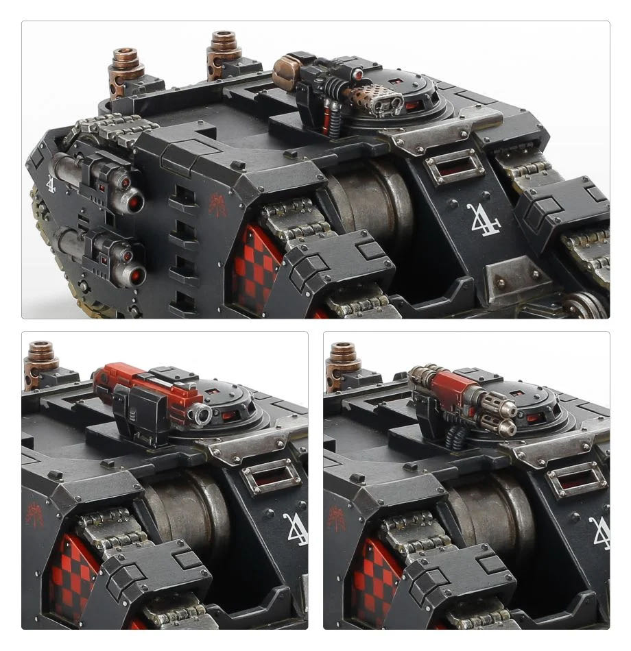 Space Marine Legion Sabre Strike Tank: Hull - Forge World (The Horus Heresy) action figure collectible - Main Image 2
