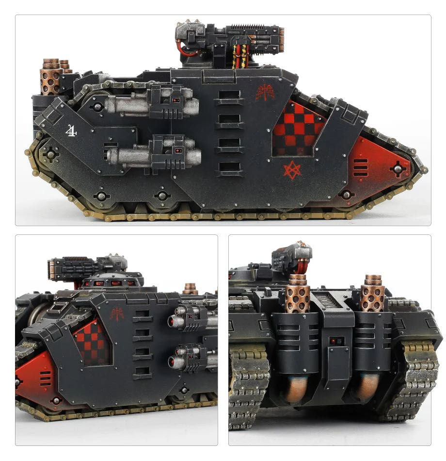 Space Marine Legion Sabre Strike Tank: Hull - Forge World (The Horus Heresy) action figure collectible - Main Image 3