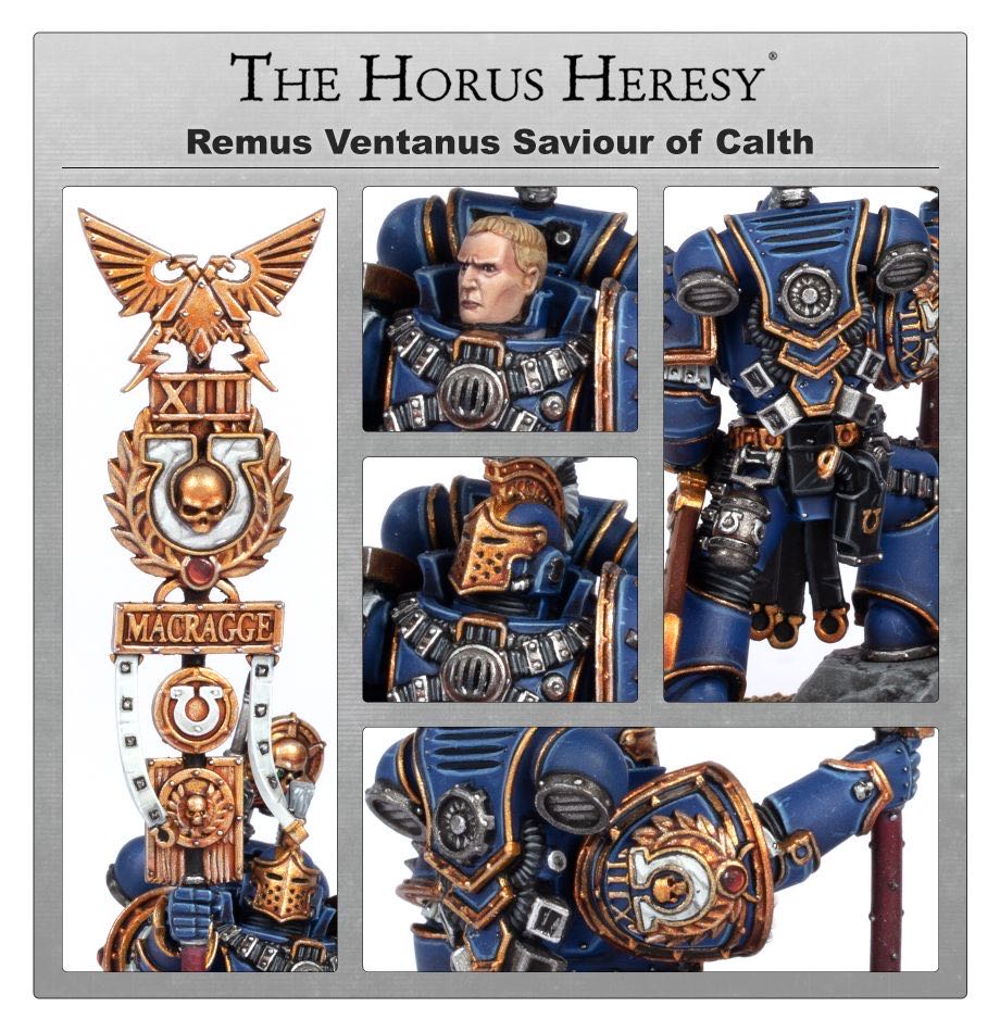 Remus Ventanus – The Saviour of Caltht - Forge World (The Horus Heresy) action figure collectible - Main Image 3