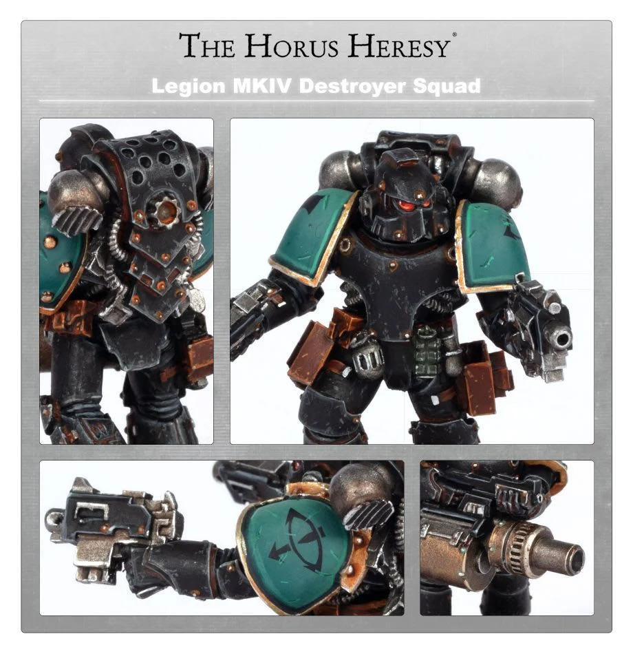 Legion MKIV Destroyer Squad - Forge World (The Horus Heresy) action figure collectible - Main Image 2